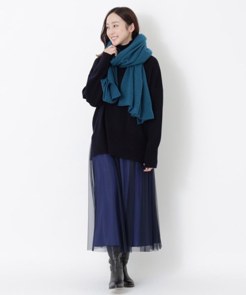 リバーシブルチュールスカート 