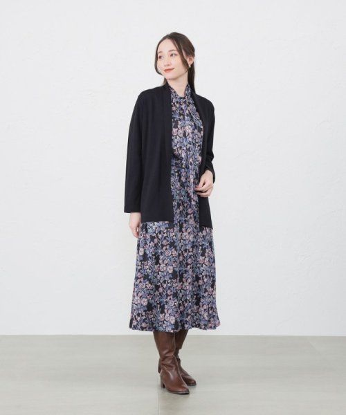 【LIBERTY】HESTIA ノーブルサテン　フレアラインスカート LIBERTY HESTIA