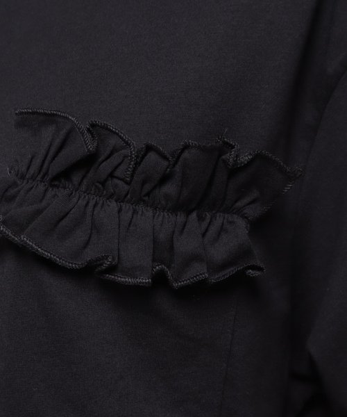 BENETTON (women)(ベネトン（レディース）)/フリルポケット付きショート丈半袖Tシャツ・カットソー/img04