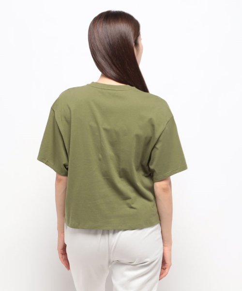 BENETTON (women)(ベネトン（レディース）)/フリルポケット付きショート丈半袖Tシャツ・カットソー/img06