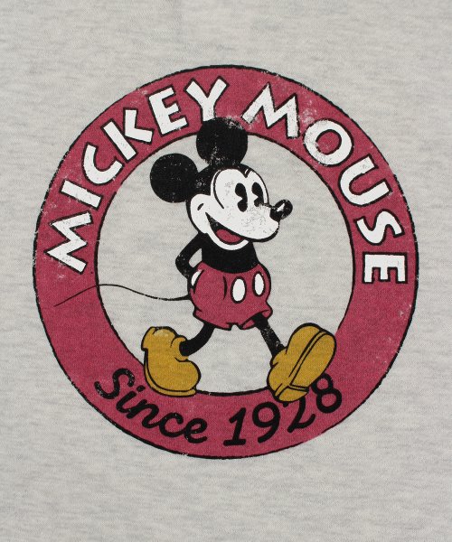 DISNEY(DISNEY)/【DISNEY/ディズニー】Mickey Mouse 裏毛BIGシルエットプルパーカー/img01