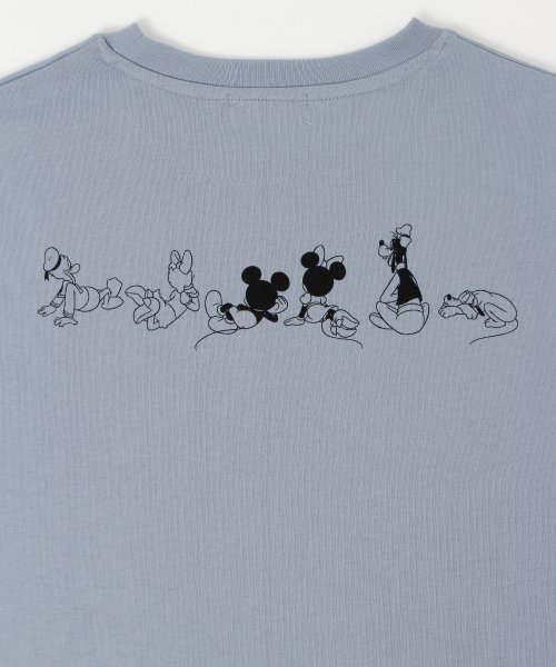 DISNEY(DISNEY)/【DISNEY/ディズニー】Mickey Mouse/PHOO 天竺 プリント/刺繍 長袖Tシャツ/img05