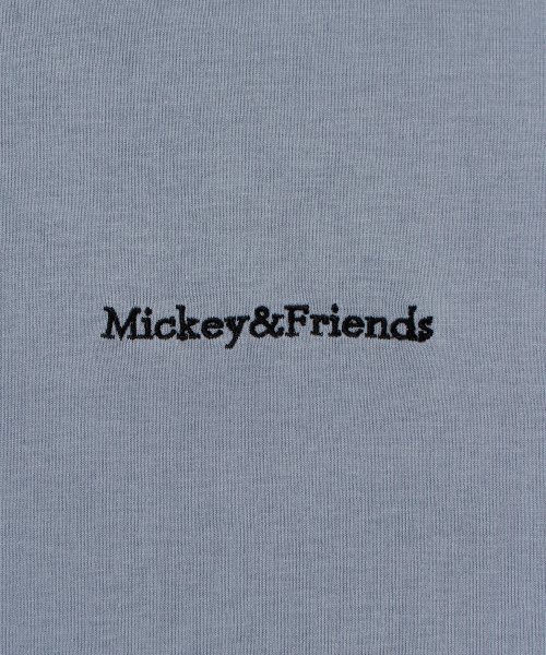 DISNEY(DISNEY)/【DISNEY/ディズニー】Mickey Mouse/PHOO 天竺 プリント/刺繍 長袖Tシャツ/img07