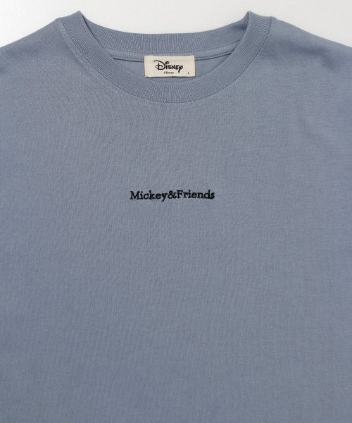 DISNEY(DISNEY)/【DISNEY/ディズニー】Mickey Mouse/PHOO 天竺 プリント/刺繍 長袖Tシャツ/img09