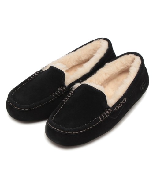 UGG(UGG)/アグ スリッポン デッキシューズ・モカシン アンスレー ブラック レディース UGG 1106878 BLK/img01