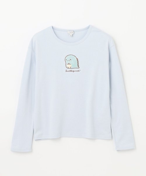 anyFAM（KIDS）(エニファム（キッズ）)/【すみっコぐらし】サガラ刺繍 長袖 Tシャツ/img21