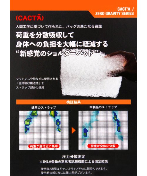 (CACT'A)(カクタ)/カクタ リュック バックパック デイパック メンズ レディース ブランド 軽量 A4 グレコ CACT'A GRECO 1034/img02