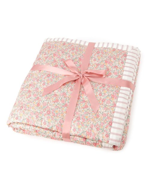 ラブストン柄 キルトマルチカバー 200×200cm 