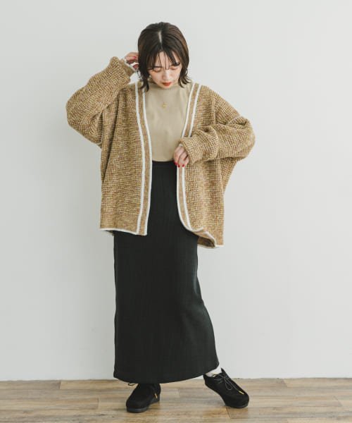 ITEMS URBANRESEARCH(アイテムズ アーバンリサーチ（レディース）)/パイピングニットカーディガン/img10