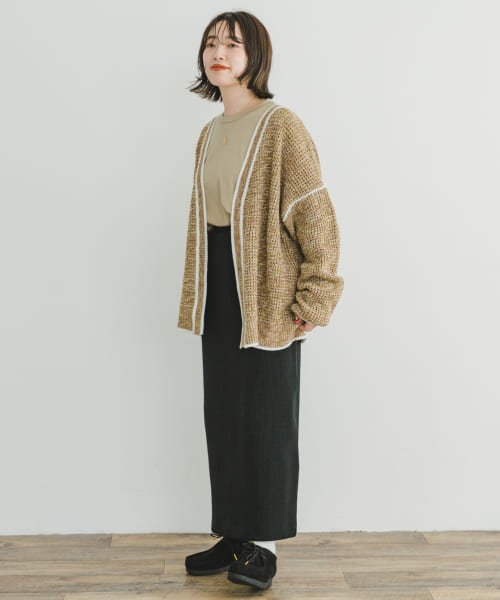 ITEMS URBANRESEARCH(アイテムズ アーバンリサーチ（レディース）)/パイピングニットカーディガン/img11