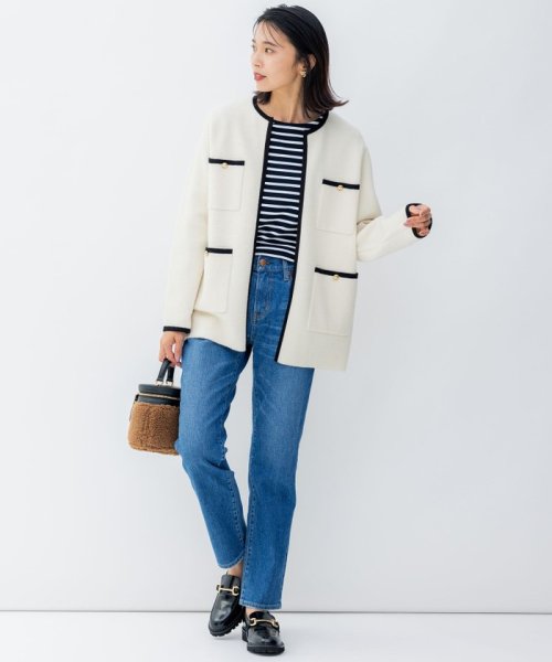 【杏さん着用】ミニブークレ ニットジャケット 人気・おすすめ｜使いやすい・旅行におすすめ 品質保証 全国発送