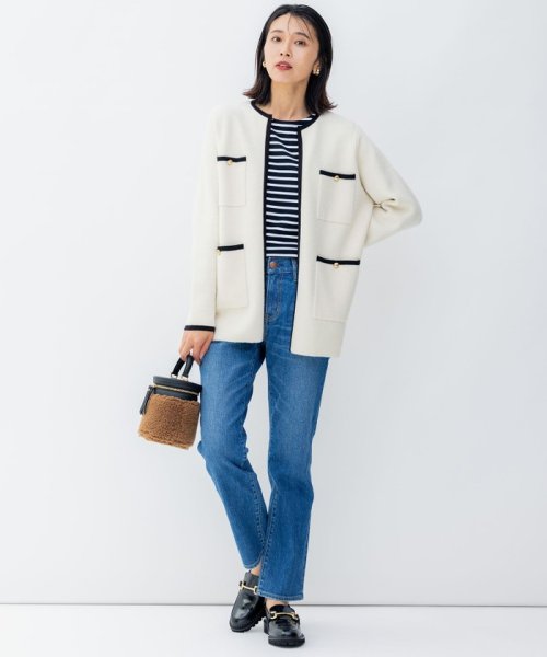 【杏さん着用】ミニブークレ ニットジャケット 人気・おすすめ｜使いやすい・旅行におすすめ 品質保証 全国発送