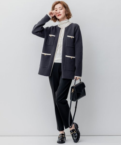 【杏さん着用】ミニブークレ ニットジャケット 人気・おすすめ｜使いやすい・旅行におすすめ 品質保証 全国発送