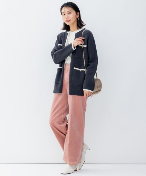 【杏さん着用】ミニブークレ ニットジャケット 人気・おすすめ｜使いやすい・旅行におすすめ 品質保証 全国発送