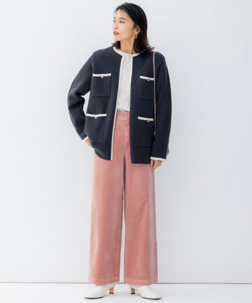 【杏さん着用】ミニブークレ ニットジャケット 人気・おすすめ｜使いやすい・旅行におすすめ 品質保証 全国発送