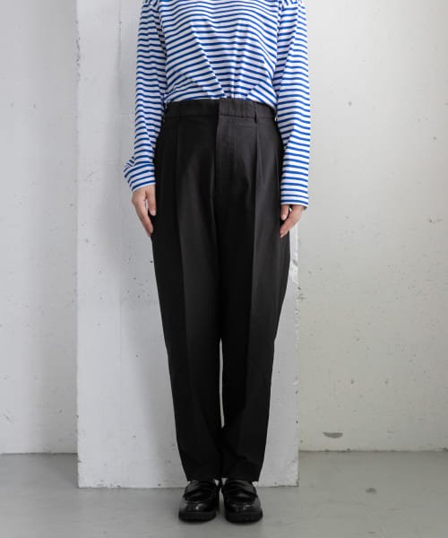 URBAN RESEARCH DOORS(アーバンリサーチドアーズ)/『WEB/一部店舗限定』FORK&SPOON　ideal stretch ツータックパンツ/img42