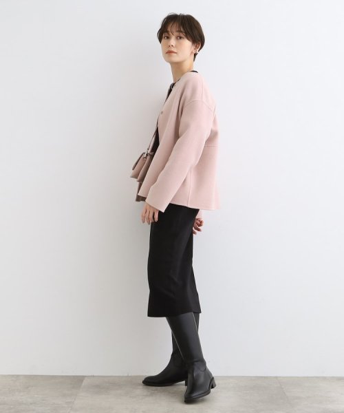 【ウール／カラーコート】リバーショートコート 