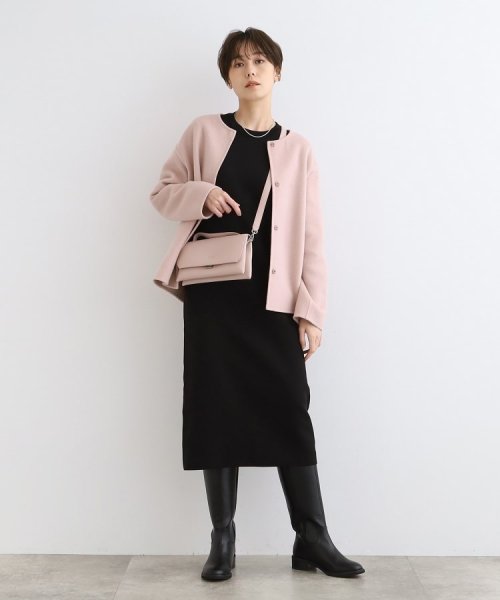 【ウール／カラーコート】リバーショートコート 