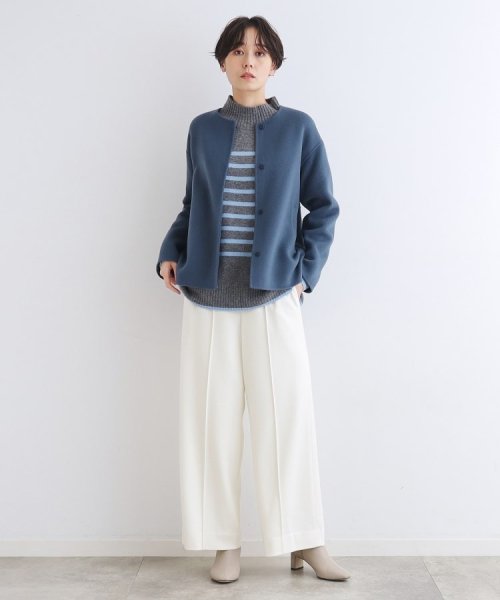 【ウール／カラーコート】リバーショートコート 