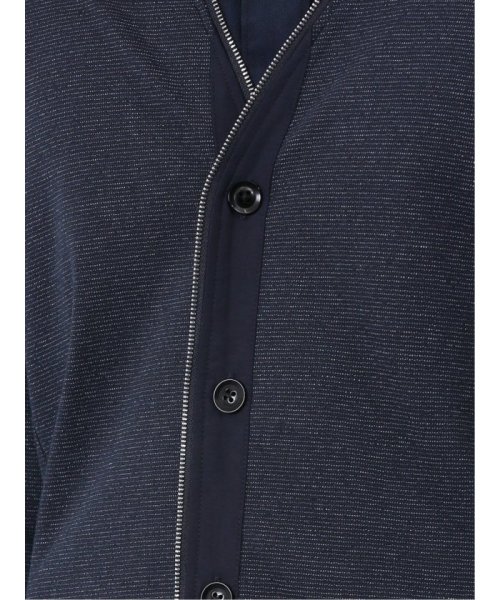 TAKA-Q(タカキュー)/メランジポンチ ジップカーディガン 長袖 メンズ Tシャツ カットソー カジュアル インナー ビジネス ギフト プレゼント/img31