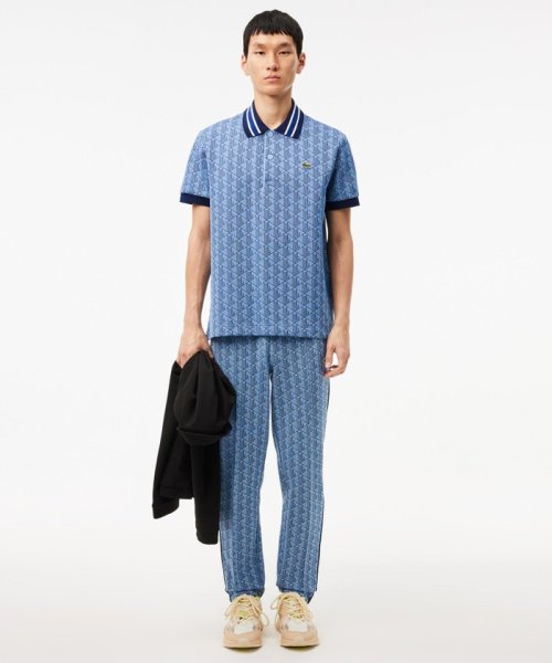 サイドテーピングモノグラムジャカードトラックパンツ 身長