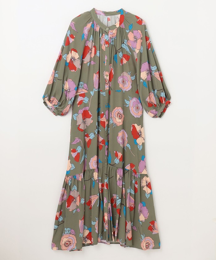 フラワージョーゼットドレス(505519716)｜阪急百貨店公式通販サイト