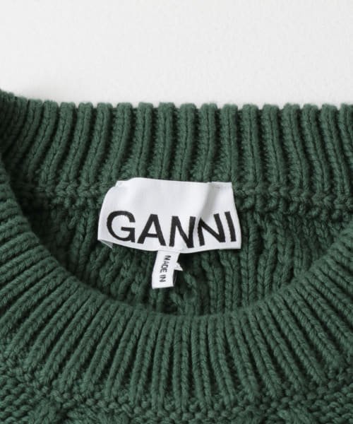 URBAN RESEARCH(アーバンリサーチ)/GANNI　Cable Open Shoulder Knit/img14