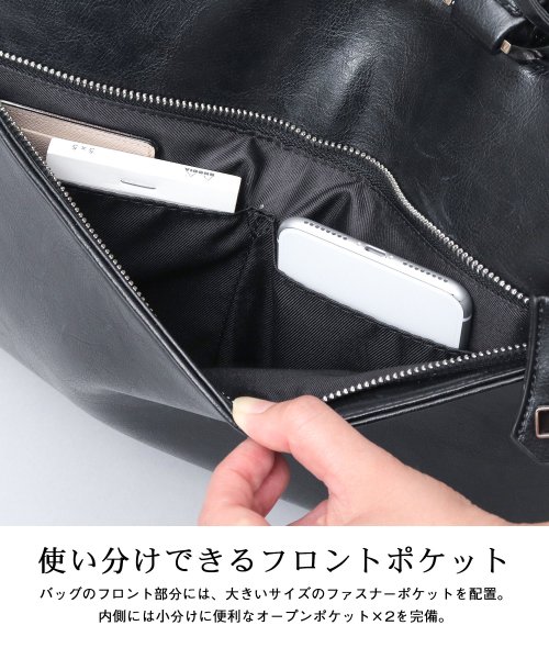 REGiSTA(レジスタ)/REGiSTA レジスタ ブリーフケース ビジネスバッグ 牛床革 スプリットレザー ショルダー付属 A4収納 ipad収納 仕事 通勤 オフィス 鞄 かばん/img07