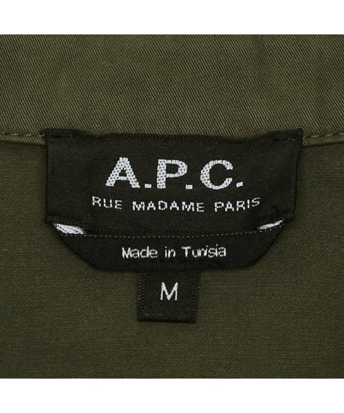 A.P.C.(アーペーセー)/アーペーセー ジャケット シャツアウター カーキ メンズ APC H02783 COEPY JAA/img07