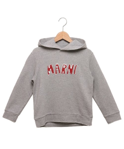 MARNI(マルニ)/マルニ スウェット フード付きスウェットシャツ キッズ ロゴ グレー ベビー MARNI M00820M00ND IERIA 0M903/img01