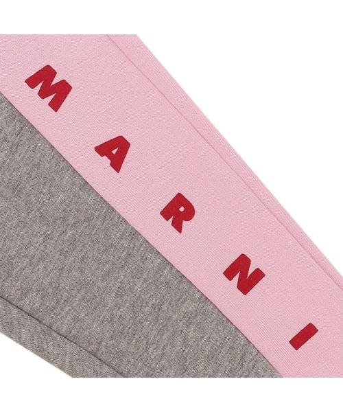 MARNI(マルニ)/マルニ パンツ ロゴ グレー ピンク キッズ MARNI M00888M00NI ALONE 0M339/img07