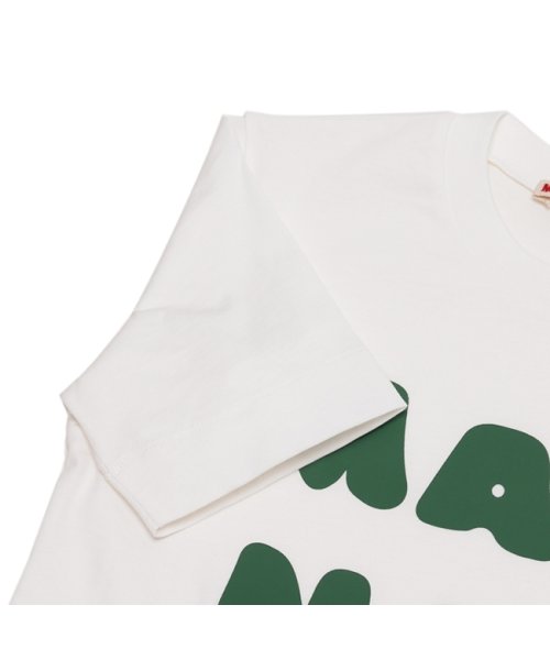 MARNI(マルニ)/マルニ Tシャツ・カットソー ロゴプリントクルーネックTシャツ キッズ ロゴ ホワイト キッズ MARNI M00934M00HZ MT163U 0M108/img07