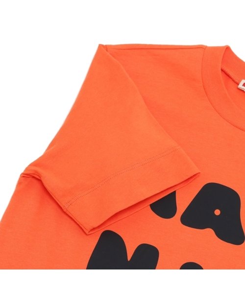 MARNI(マルニ)/マルニ Tシャツ・カットソー ロゴプリントクルーネックTシャツ キッズ ロゴ オレンジ キッズ MARNI M00934M00HZ MT163U 0M428/img07