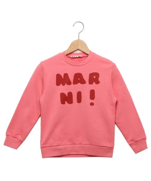 MARNI(マルニ)/マルニ スウェット クルーネック スウェットシャツ キッズ ロゴ ピンク キッズ MARNI M00935M00NI IERIA 0M338/img01