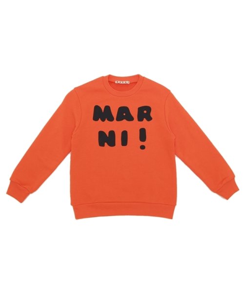 MARNI(マルニ)/マルニ スウェット クルーネック スウェットシャツ キッズ ロゴ オレンジ キッズ MARNI M00935M00NI IERIA 0M428/img05