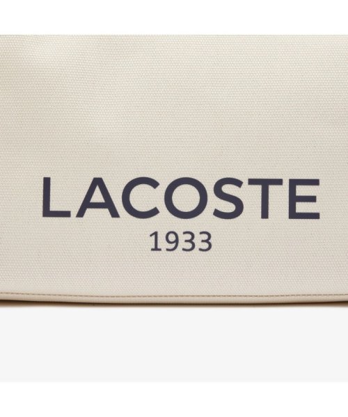 LACOSTE UNISEX(ラコステ　ユニセックス)/ヘリテージキャンバス テニススタイルトートバッグ/img04