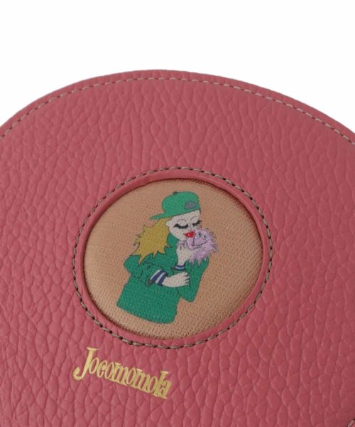 Jocomomola(ホコモモラ)/ワンポイントモチーフラウンド型二つ折り財布/img03