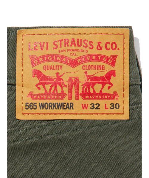 Levi's(リーバイス)/WORKWEAR 565™ ユーティリティ パンツ カーキ OLIVE CANVAS/img13