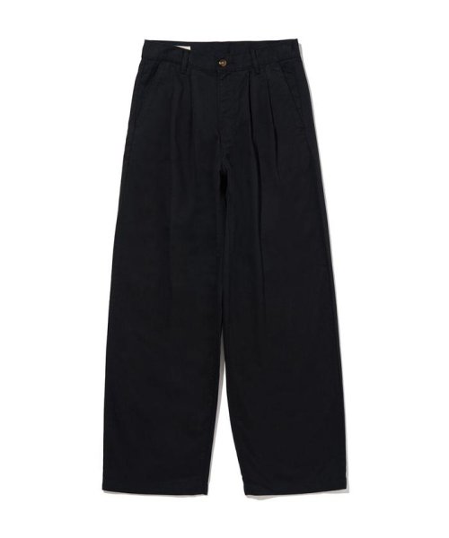 Levi's(リーバイス)/ハイライズ PLEATED BAGGY トラウザー ブラック CAVIAR/img05