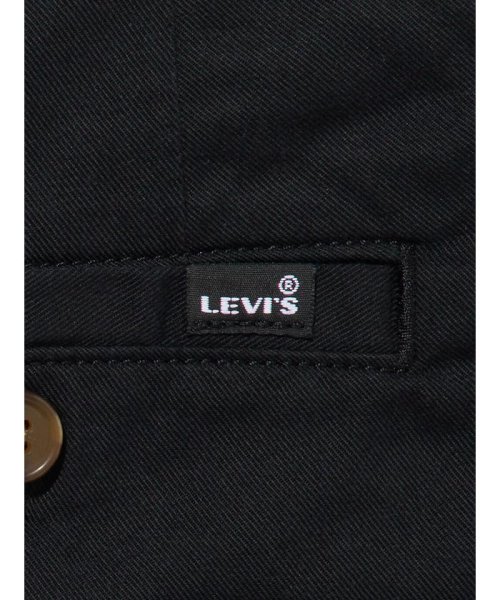Levi's(リーバイス)/ハイライズ PLEATED BAGGY トラウザー ブラック CAVIAR/img07