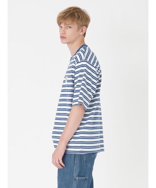 Levi's(リーバイス)/WORKWEAR Tシャツ ブルー STRIPE LIMOGES/img01