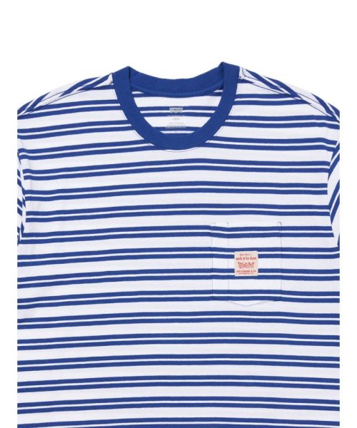 Levi's(リーバイス)/WORKWEAR Tシャツ ブルー STRIPE LIMOGES/img05