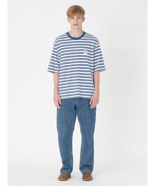 Levi's(リーバイス)/WORKWEAR Tシャツ ブルー STRIPE LIMOGES/img09