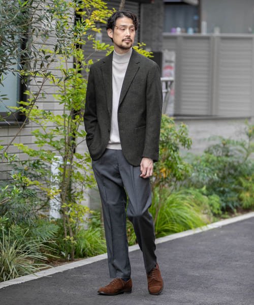 URBAN RESEARCH DOORS(アーバンリサーチドアーズ)/『イージーケア』LIFE STYLE TAILOR　ストレッチサキソニーパンツ/img02