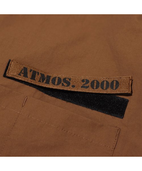 atmos apparel(atmos apparel)/アトモス コットン ナイロン ジッパー フィールドシャツジャケット/img01
