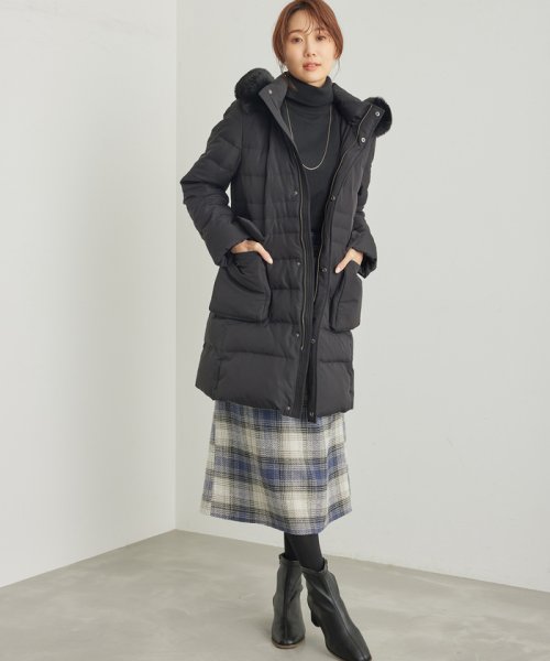 ファー付きダウンコート ファー付きダウンコート A1242033046(9438円)