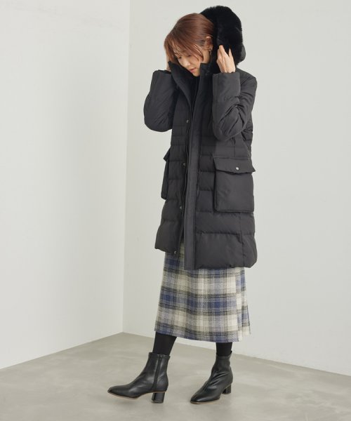 ファー付きダウンコート ファー付きダウンコート A1242033046(9438円)