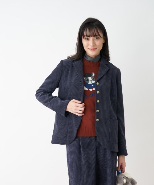 コーデュロイジャケット 