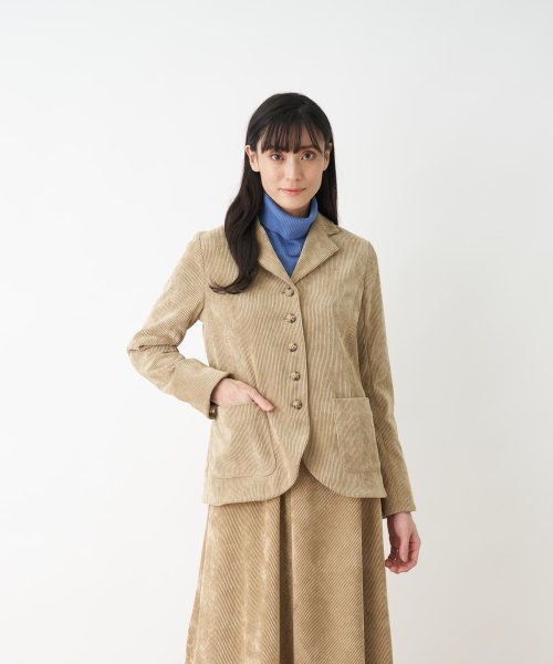 コーデュロイジャケット 