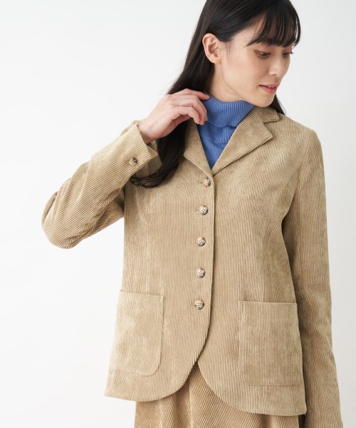 コーデュロイジャケット 